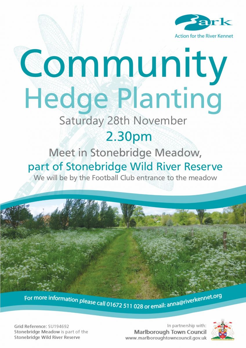 Community Hedge Planting poster